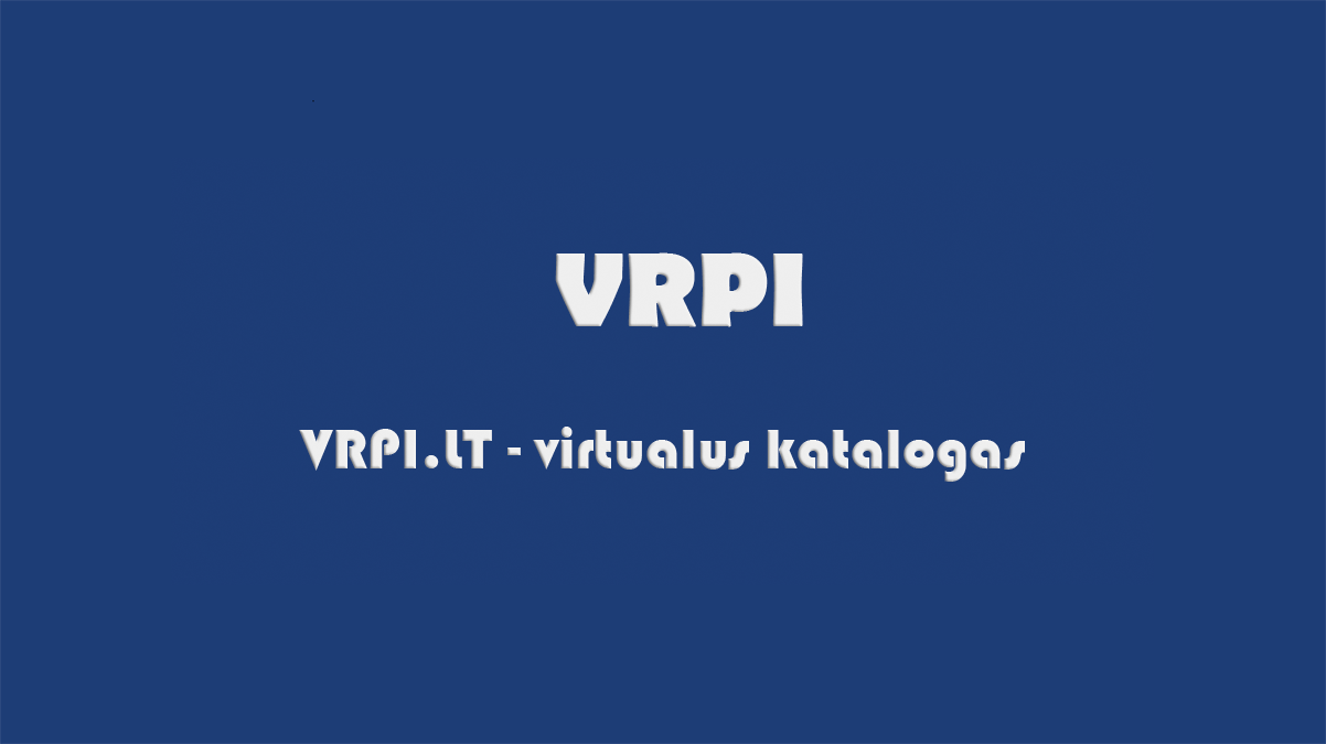 Vrpi – buities prekės ir paslaugos